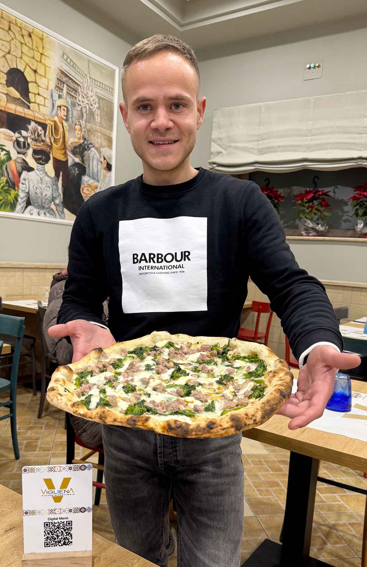 Ciro Esposito della pizzeria trattoria Vigliena a Napoli