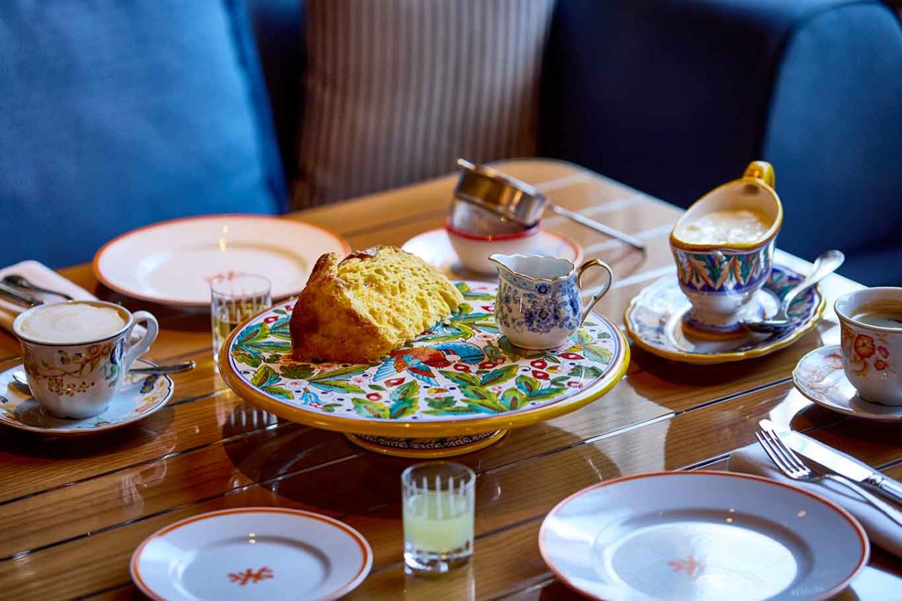 panettone del ristorante Alba a Londra 